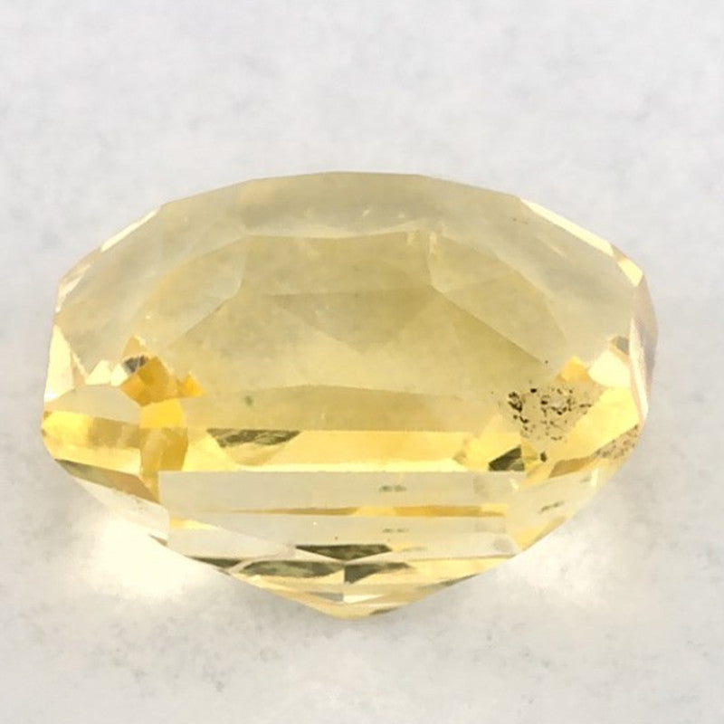 1.08 Carat Radiant Natural Yellow Sapphire
