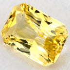 1.10 Carat Radiant Natural Yellow Sapphire