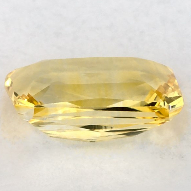 1.10 Carat Radiant Natural Yellow Sapphire