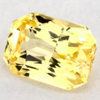 1.01 Carat Radiant Natural Yellow Sapphire