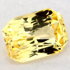 1.01 Carat Radiant Natural Yellow Sapphire