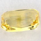 1.03 Carat Radiant Natural Yellow Sapphire