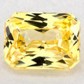 1.03 Carat Radiant Natural Yellow Sapphire