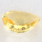 1.04 Carat Pear Natural Yellow Sapphire