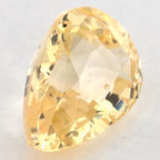 1.06 Carat Pear Natural Yellow Sapphire