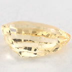 1.06 Carat Pear Natural Yellow Sapphire