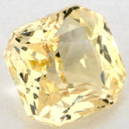 1.06 Carat Radiant Natural Yellow Sapphire