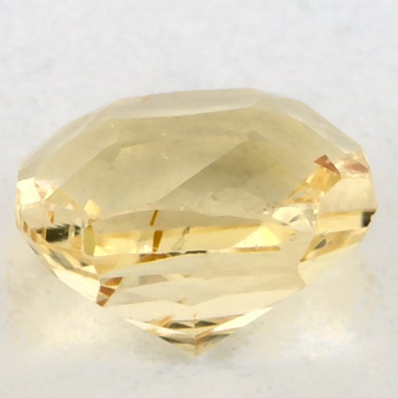 1.06 Carat Radiant Natural Yellow Sapphire