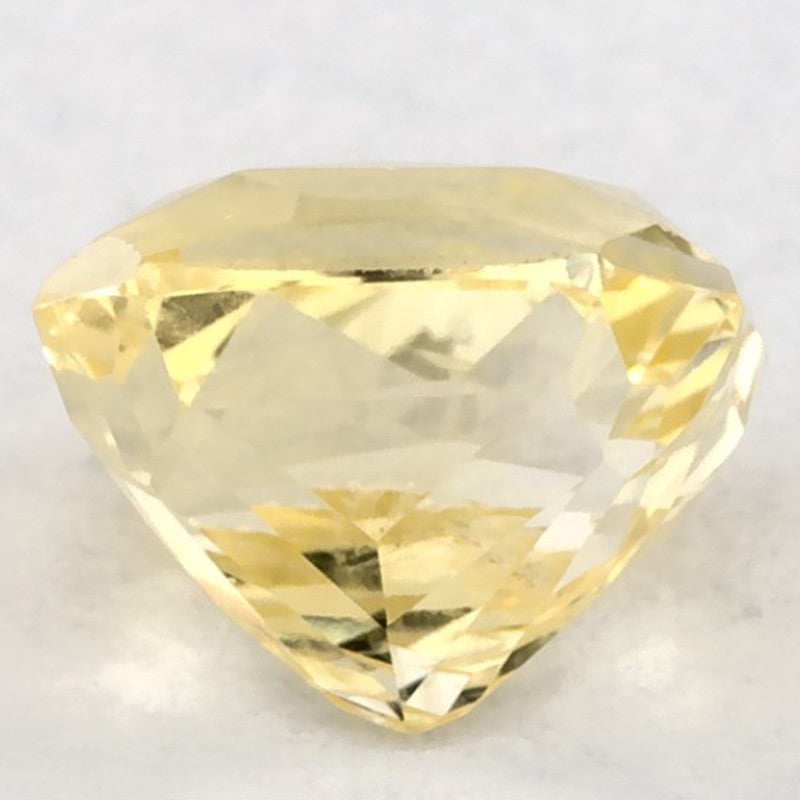 1.06 Carat Radiant Natural Yellow Sapphire