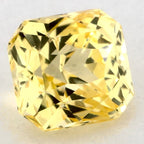 1.07 Carat Radiant Natural Yellow Sapphire