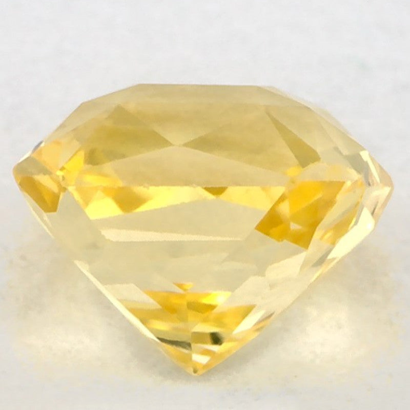 1.07 Carat Radiant Natural Yellow Sapphire