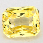 1.11 Carat Radiant Natural Yellow Sapphire
