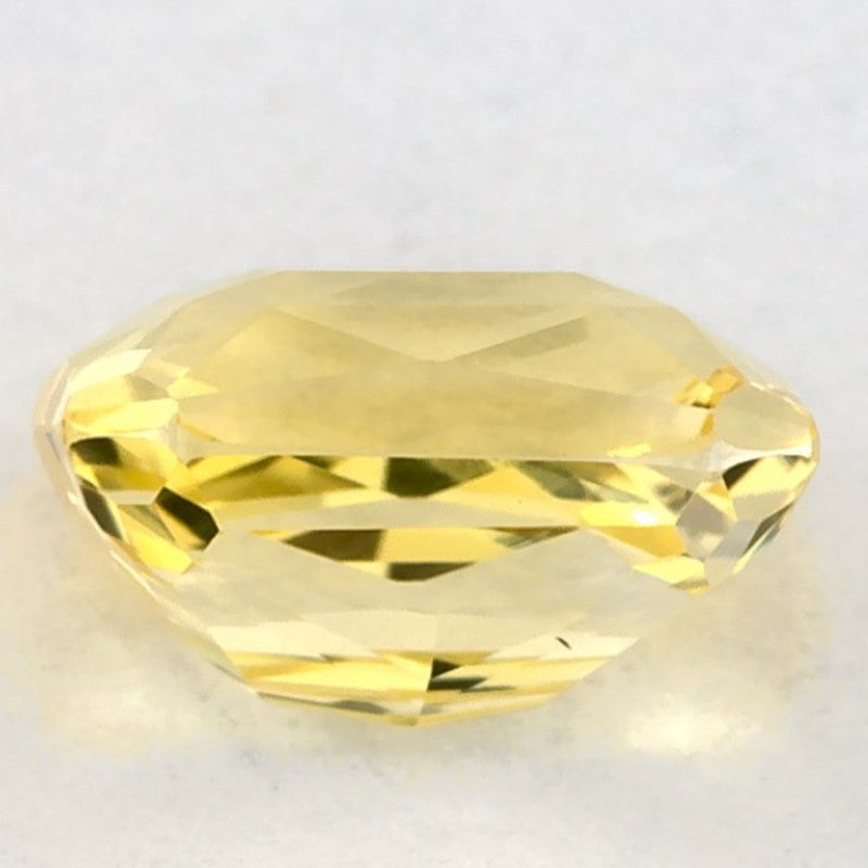 1.11 Carat Radiant Natural Yellow Sapphire