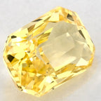 1.21 Carat Radiant Natural Yellow Sapphire