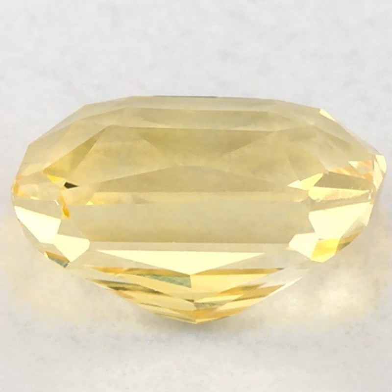 1.21 Carat Radiant Natural Yellow Sapphire