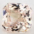 1.23 Carat Radiant Natural Yellow Sapphire