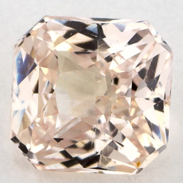 1.23 Carat Radiant Natural Yellow Sapphire