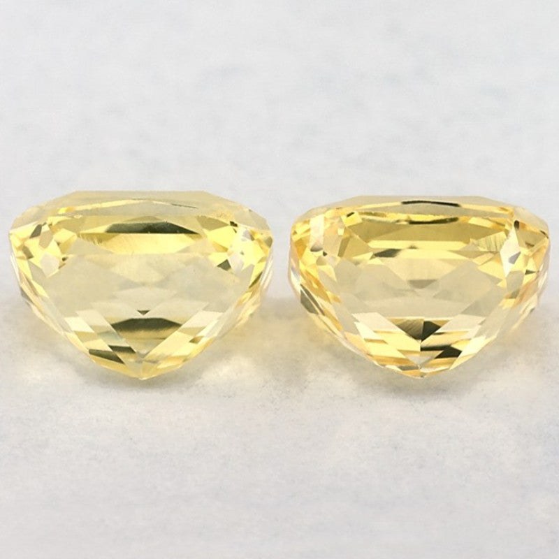 2.06 Carat Radiant Natural Yellow Sapphire