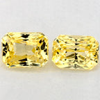 2.13 Carat Radiant Natural Yellow Sapphire