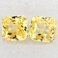 2.14 Carat Radiant Natural Yellow Sapphire