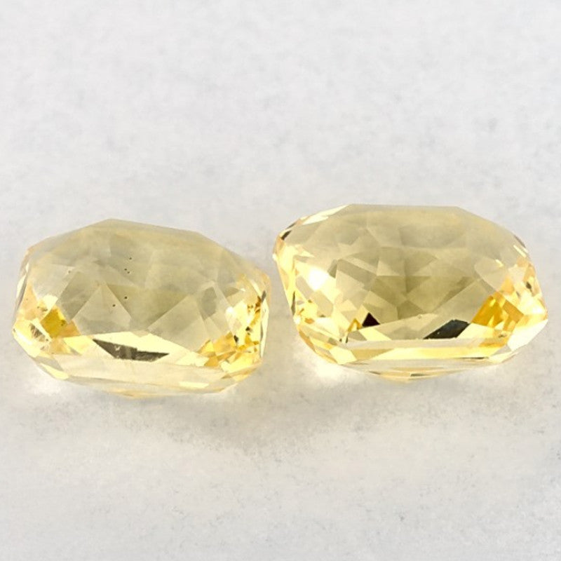 2.14 Carat Radiant Natural Yellow Sapphire