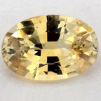 1.11 Carat Oval Natural Yellow Sapphire