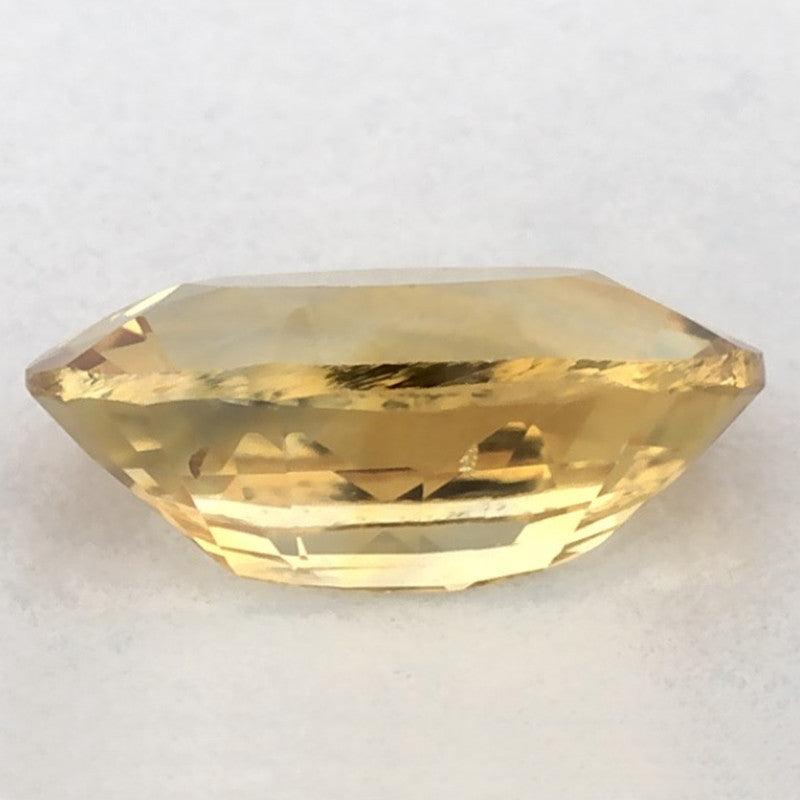 1.11 Carat Oval Natural Yellow Sapphire