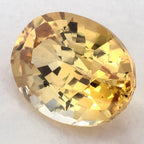 1.27 Carat Oval Natural Yellow Sapphire
