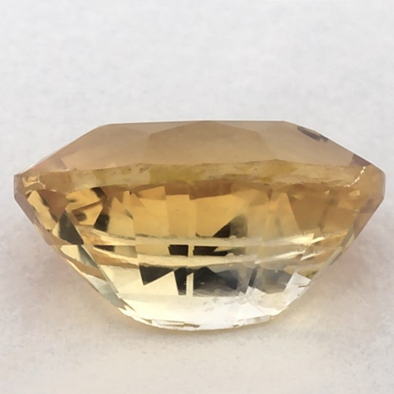 1.27 Carat Oval Natural Yellow Sapphire