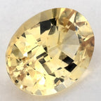 1.51 Carat Oval Natural Yellow Sapphire