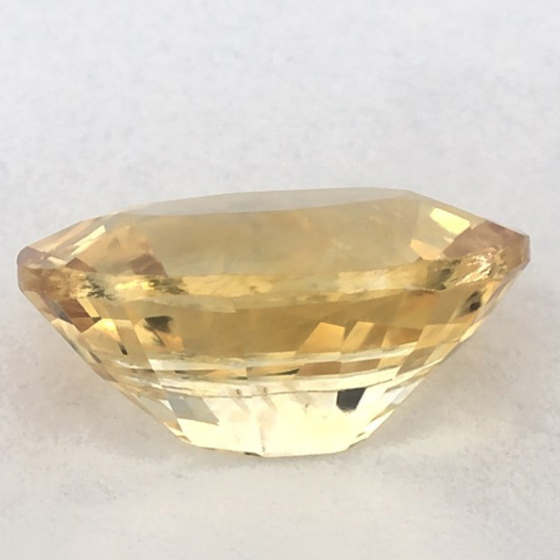 1.51 Carat Oval Natural Yellow Sapphire