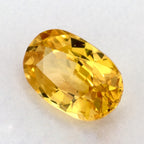 1.52 Carat Oval Natural Yellow Sapphire