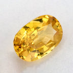 1.52 Carat Oval Natural Yellow Sapphire