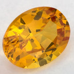 1.00 Carat Oval Natural Yellow Sapphire