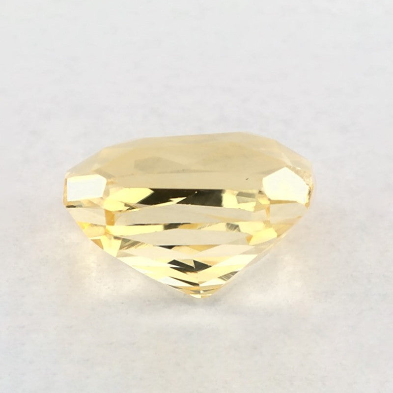 1.71 Carat Radiant Natural Yellow Sapphire