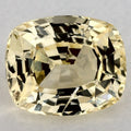 3.37 Carat Cushion Natural Yellow Sapphire