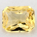 1.13 Carat Emerald Natural Yellow Sapphire