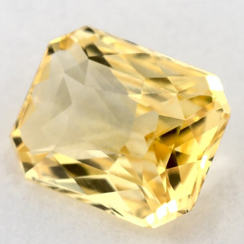 1.13 Carat Emerald Natural Yellow Sapphire