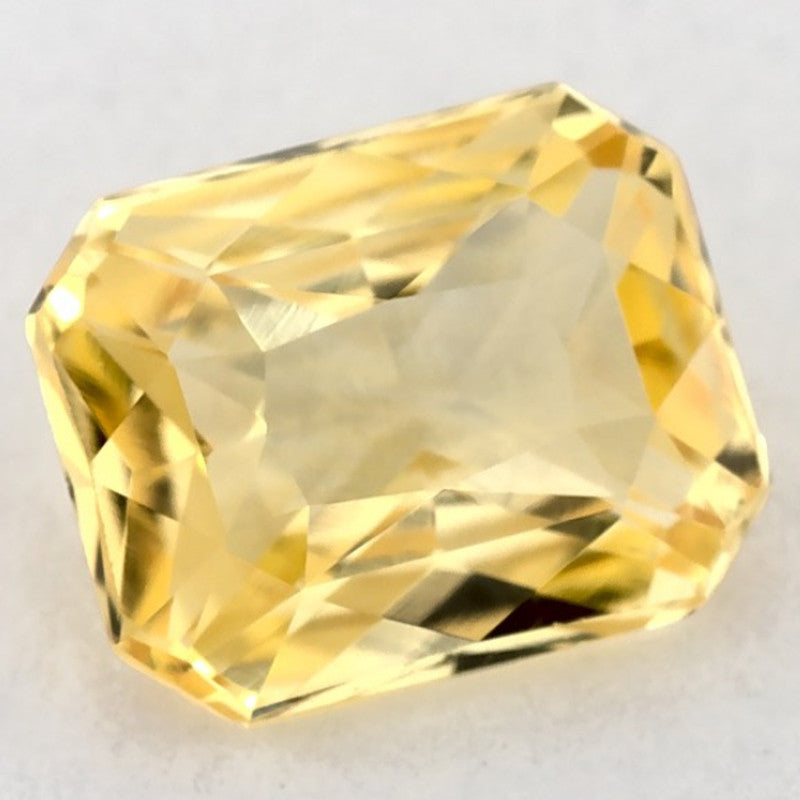 1.13 Carat Emerald Natural Yellow Sapphire
