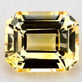 1.44 Carat Emerald Natural Yellow Sapphire