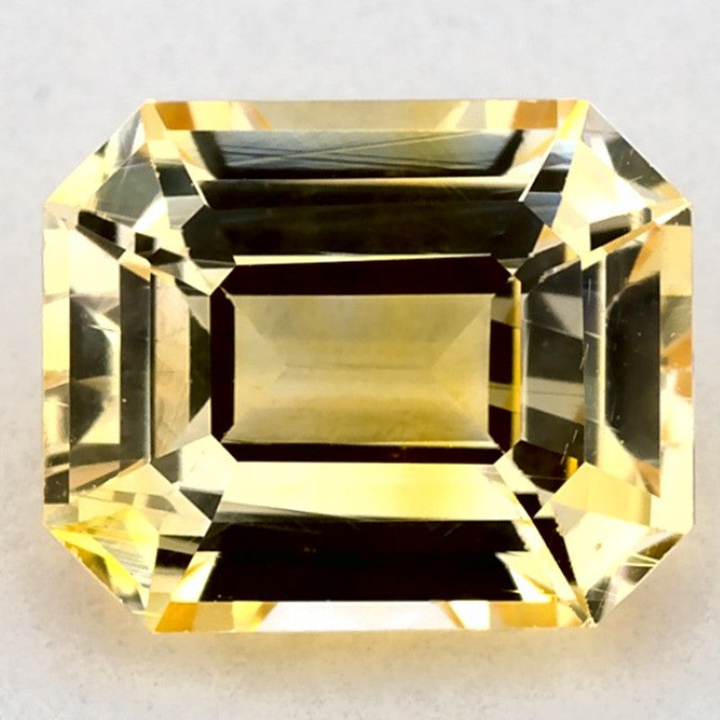 1.44 Carat Emerald Natural Yellow Sapphire