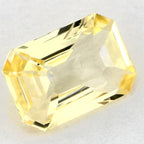1.66 Carat Emerald Natural Yellow Sapphire