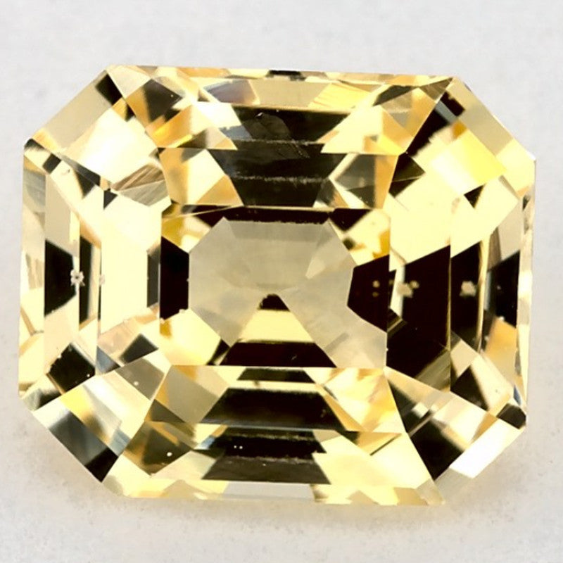 2.01 Carat Emerald Natural Yellow Sapphire