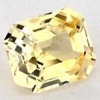 2.01 Carat Emerald Natural Yellow Sapphire