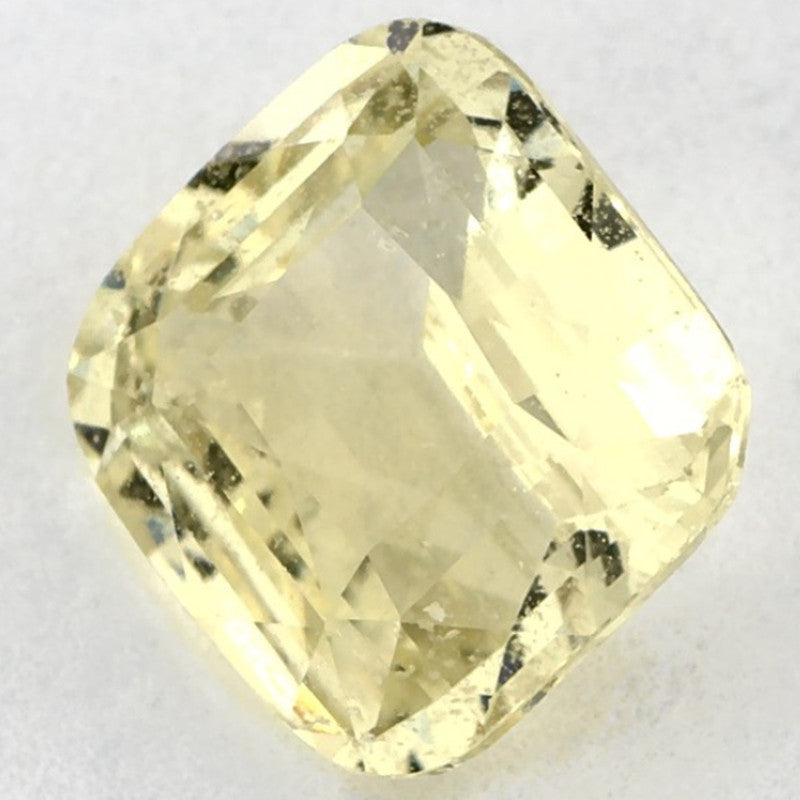2.29 Carat Cushion Natural Yellow Sapphire