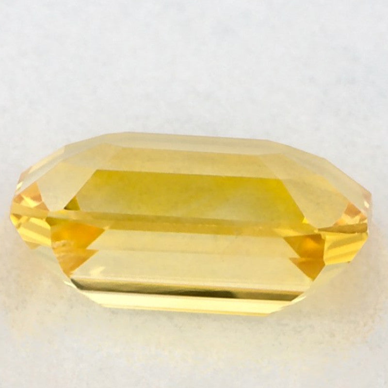 1.62 Carat Emerald Natural Yellow Sapphire