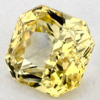 1.70 Carat Radiant Natural Yellow Sapphire