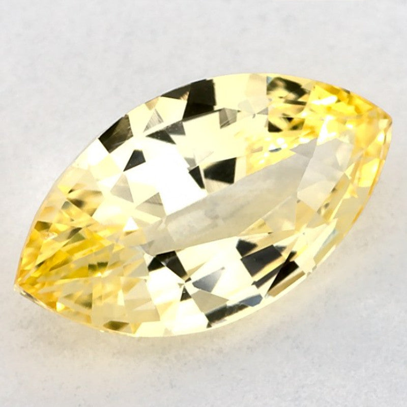 1.50 Carat Marquise Natural Yellow Sapphire