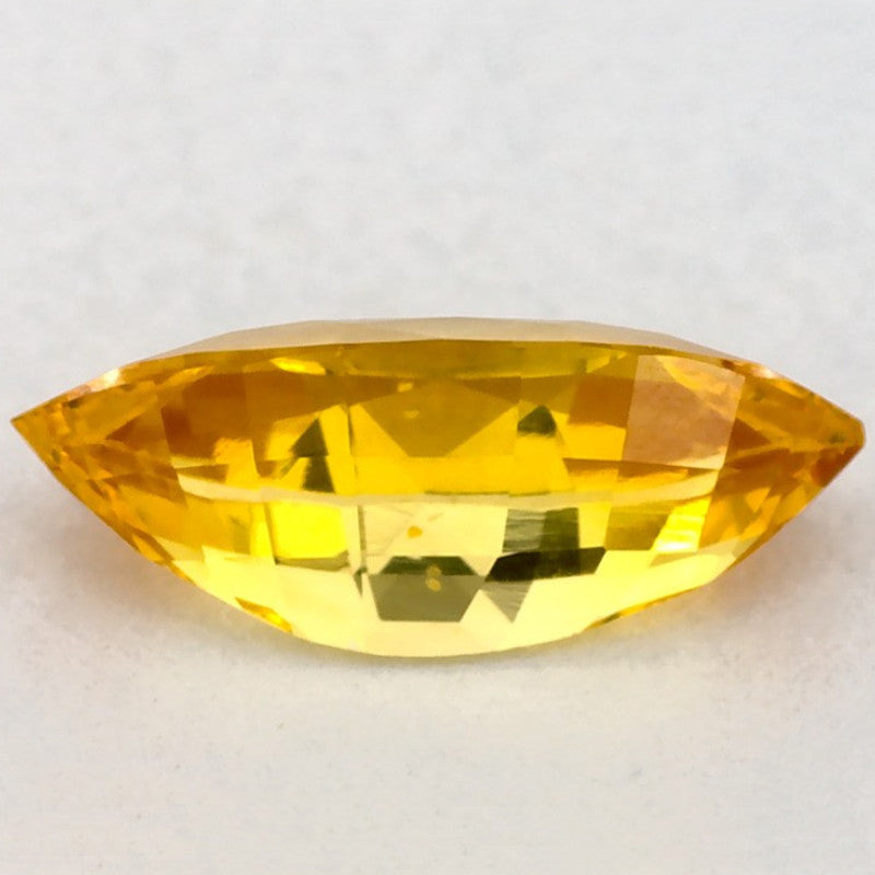 1.02 Carat Marquise Natural Yellow Sapphire
