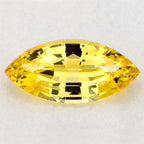1.15 Carat Marquise Natural Yellow Sapphire